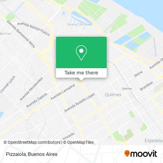 Mapa de Pizzaiola