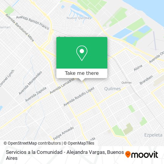 Mapa de Servicios a la Comunidad - Alejandra Vargas