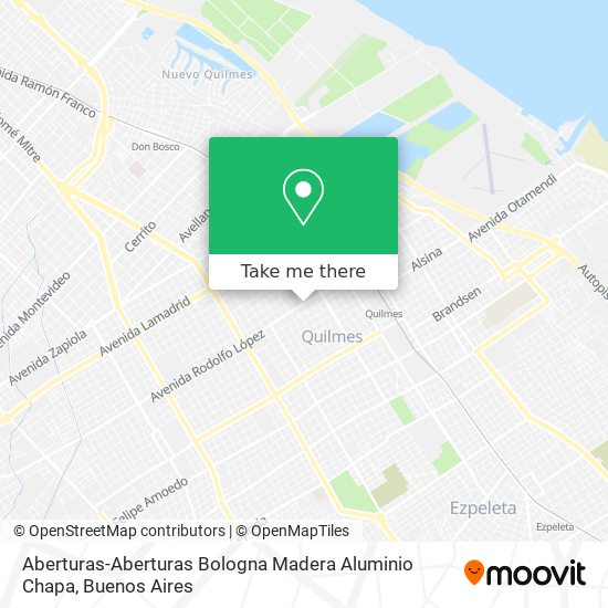 Mapa de Aberturas-Aberturas Bologna Madera Aluminio Chapa