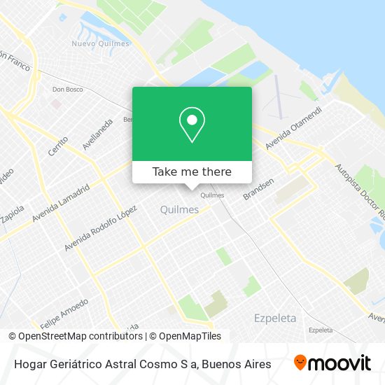 Hogar Geriátrico Astral Cosmo S a map