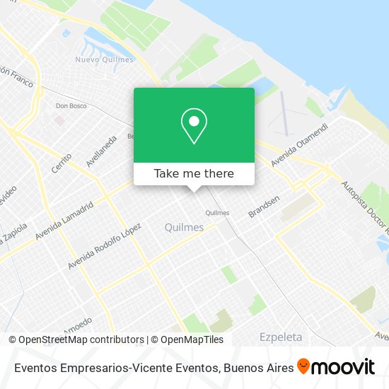 Eventos Empresarios-Vicente Eventos map