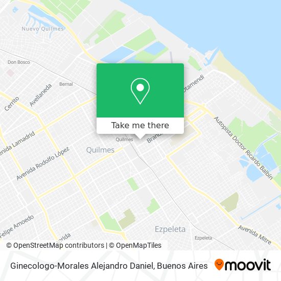 Mapa de Ginecologo-Morales Alejandro Daniel