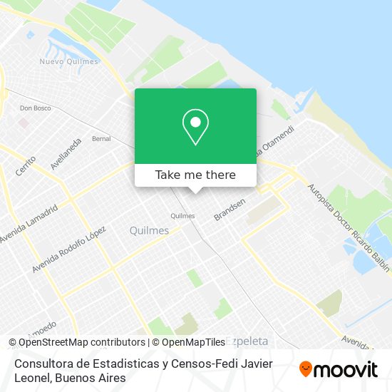 Consultora de Estadisticas y Censos-Fedi Javier Leonel map