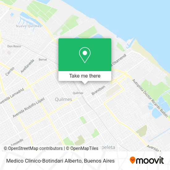 Medico Clinico-Botindari Alberto map