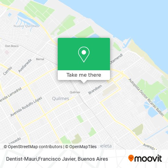 Mapa de Dentist-Mauri,Francisco Javier