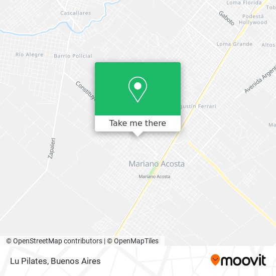 Lu Pilates map