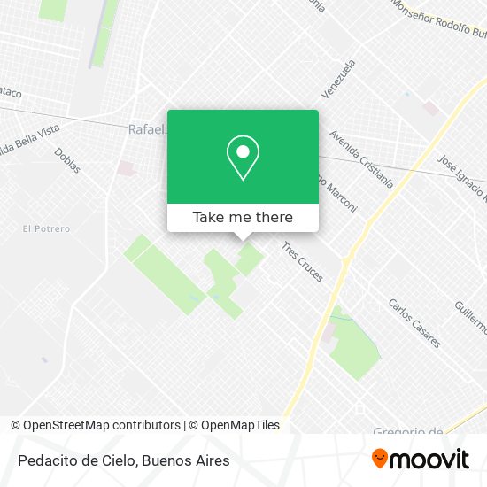 Pedacito de Cielo map