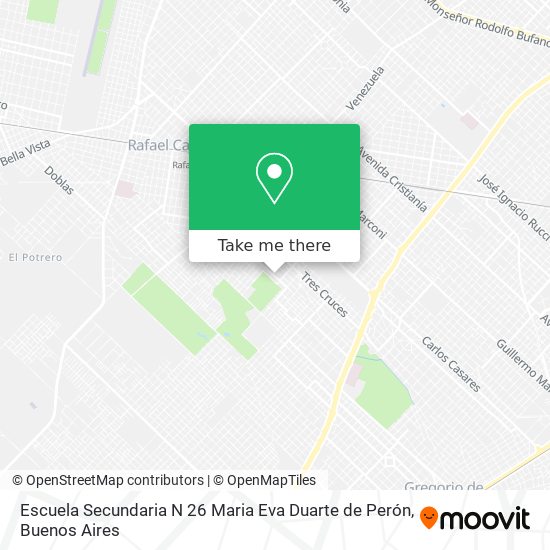 Escuela Secundaria N 26 Maria Eva Duarte de Perón map