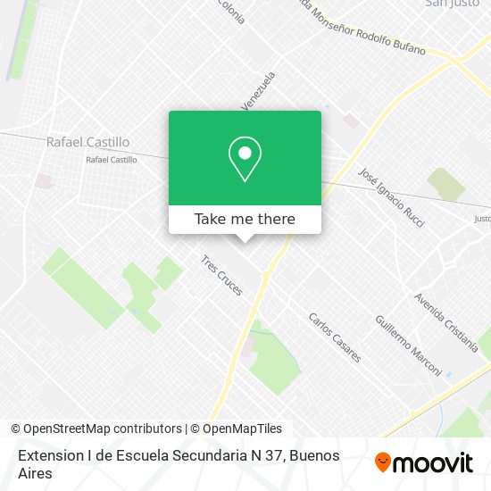 Extension I de Escuela Secundaria N 37 map