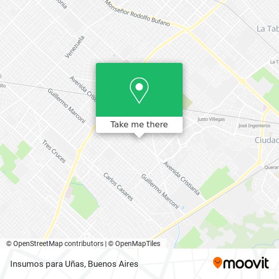 Mapa de Insumos para Uñas