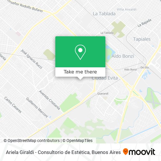 Ariela Giraldi - Consultorio de Estética map