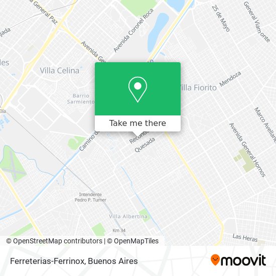 Ferreterias-Ferrinox map