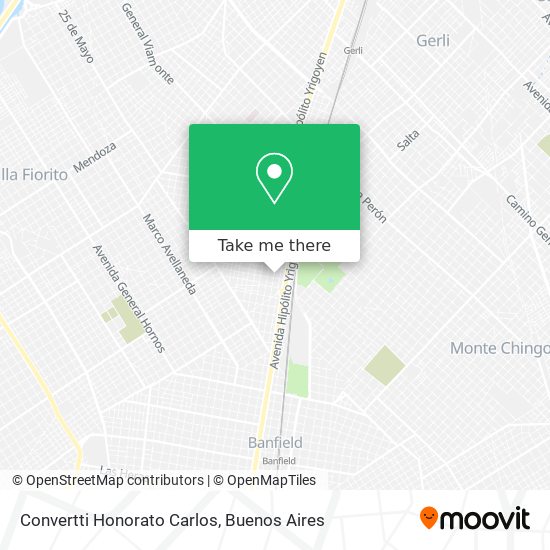 Convertti Honorato Carlos map