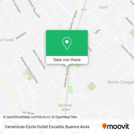 Ceramicas-Cycla Outlet Escalda map