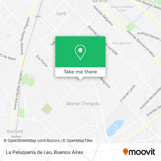 La Peluqueria de Leo map