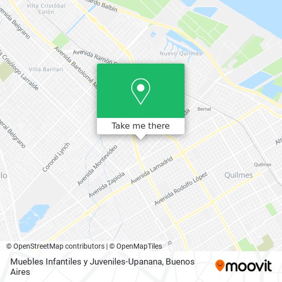 Muebles Infantiles y Juveniles-Upanana map