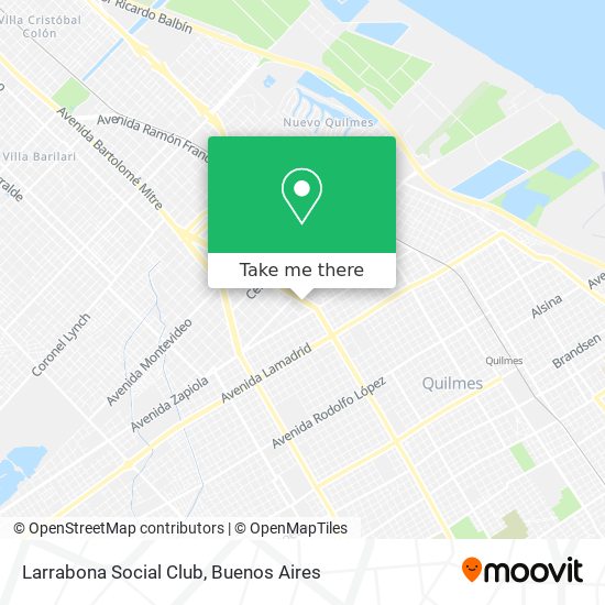 Larrabona Social Club map