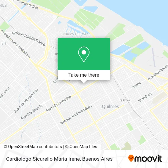 Mapa de Cardiologo-Sicurello María Irene