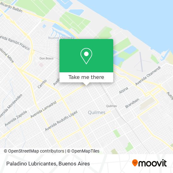 Paladino Lubricantes map