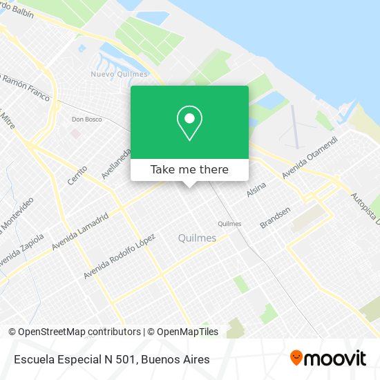 Escuela Especial N 501 map