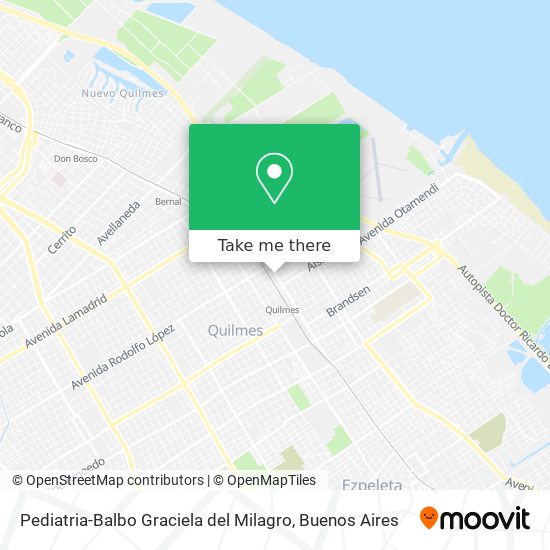 Pediatria-Balbo Graciela del Milagro map