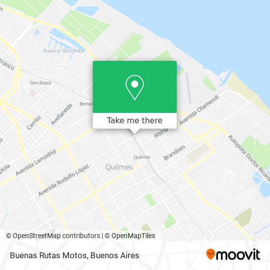 Buenas Rutas Motos map