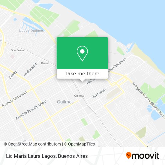 Lic Maria Laura Lagos map