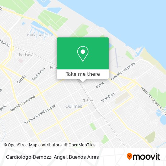 Mapa de Cardiologo-Demozzi Angel