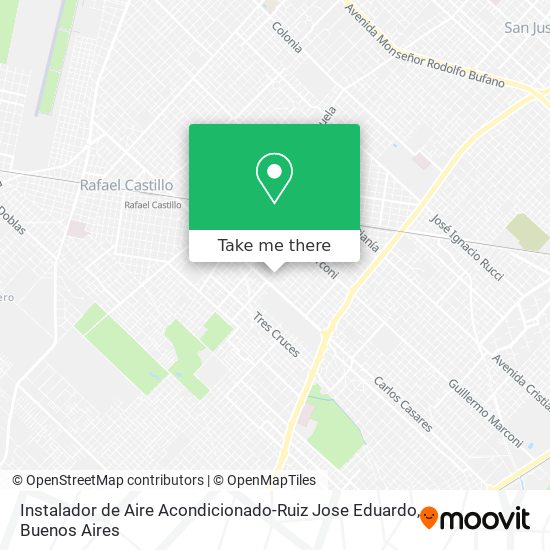 Mapa de Instalador de Aire Acondicionado-Ruiz Jose Eduardo