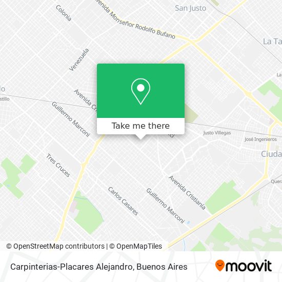 Carpinterias-Placares Alejandro map