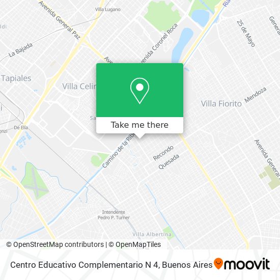 Centro Educativo Complementario N 4 map