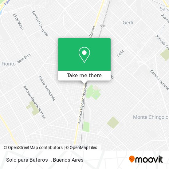 Solo para Bateros - map