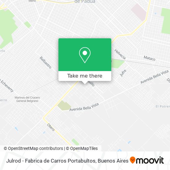 Julrod - Fabrica de Carros Portabultos map