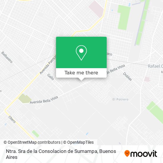 Ntra. Sra de la Consolacion de Sumampa map