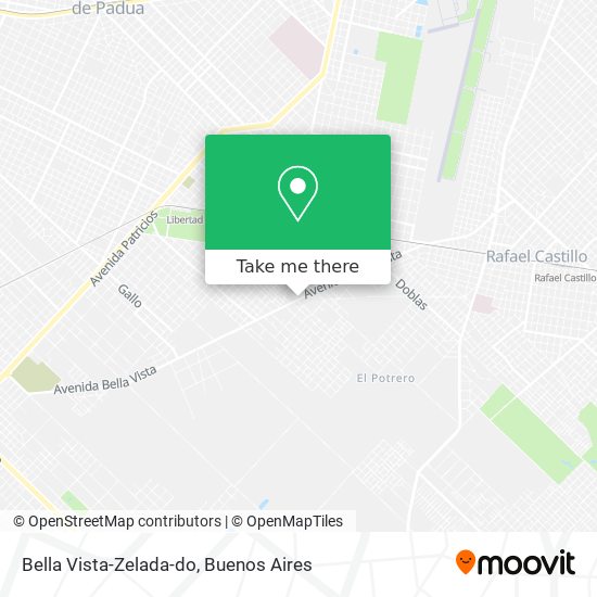 Mapa de Bella Vista-Zelada-do