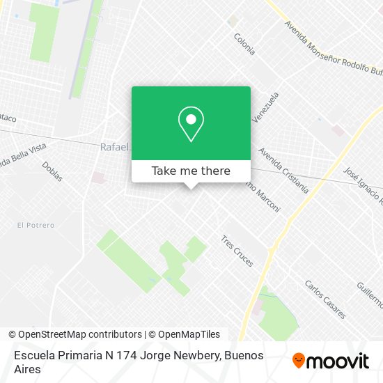 Escuela Primaria N 174 Jorge Newbery map