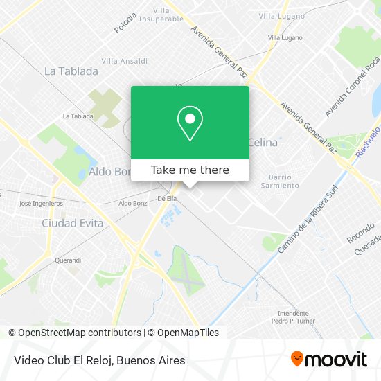 Video Club El Reloj map