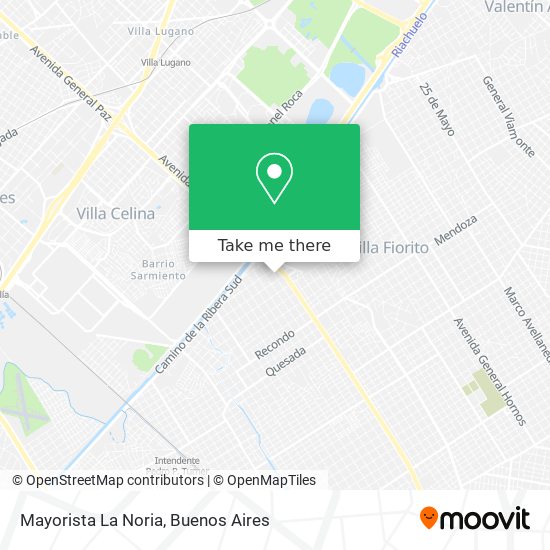 Mapa de Mayorista La Noria