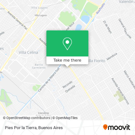 Mapa de Pies Por la Tierra
