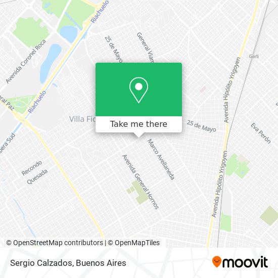 Mapa de Sergio Calzados