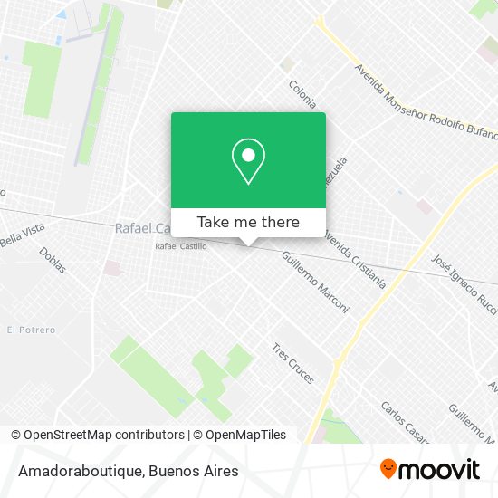 Amadoraboutique map