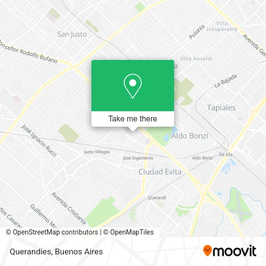 Querandies map