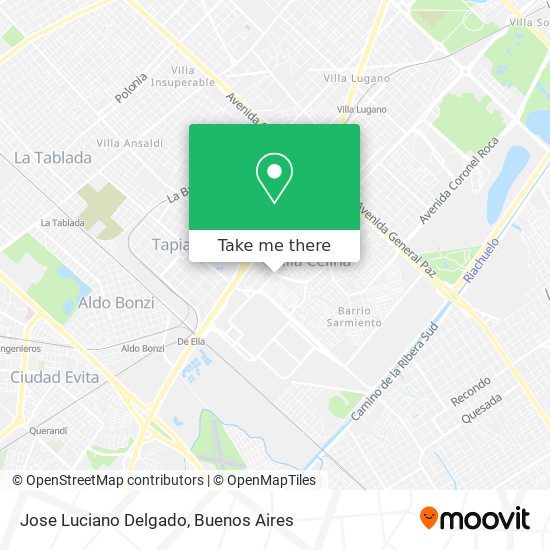 Mapa de Jose Luciano Delgado