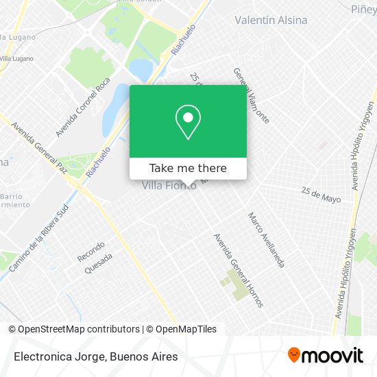 Electronica Jorge map