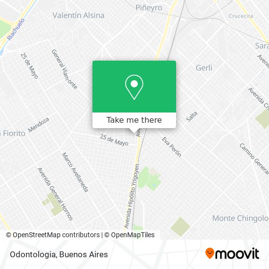 Mapa de Odontologia