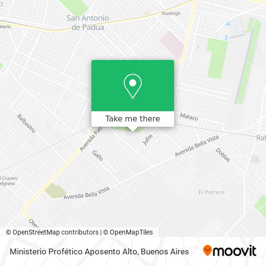 Ministerio Profético Aposento Alto map