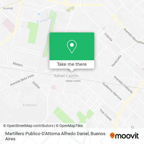 Mapa de Martillero Publico-D'Attoma Alfredo Daniel