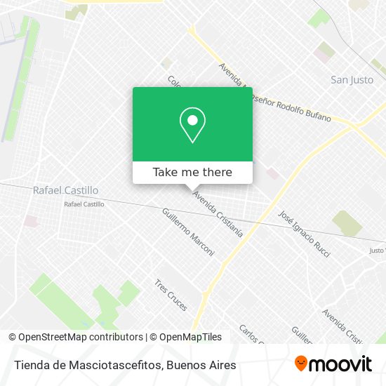 Tienda de Masciotascefitos map