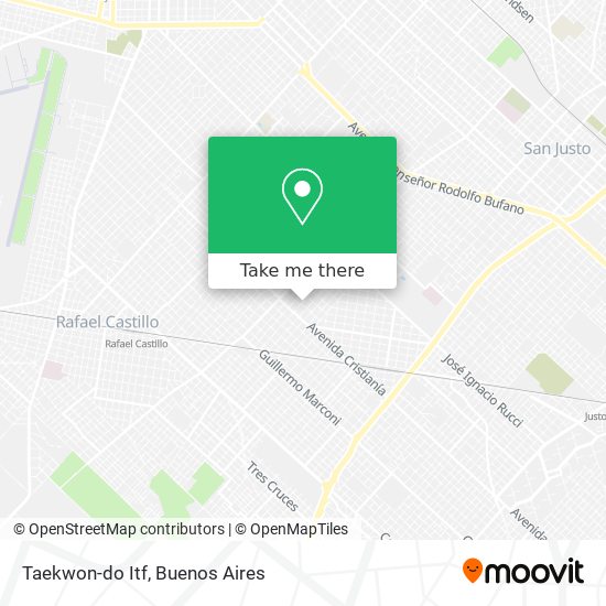 Taekwon-do Itf map