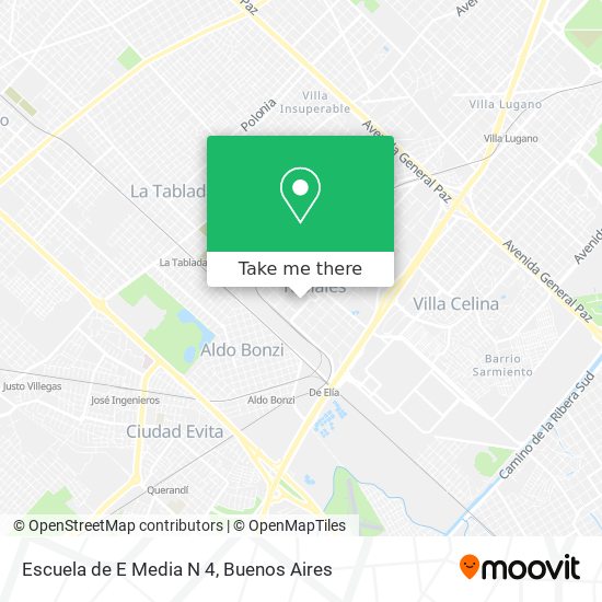 Escuela de E Media N 4 map